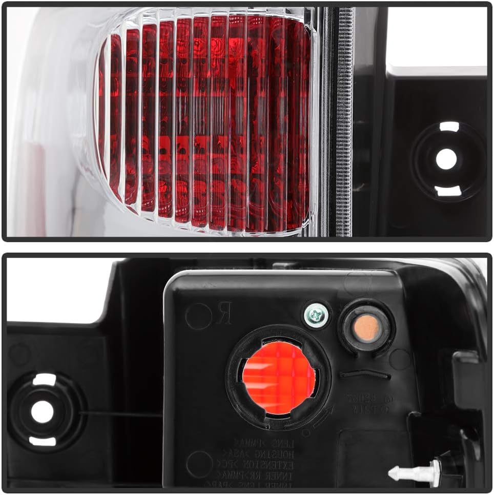ACANII - For 2005-2009 Chevy Equinox Factory Style Rear Tail Lights Brake Lamps Replacement Driver & Passneger Side
