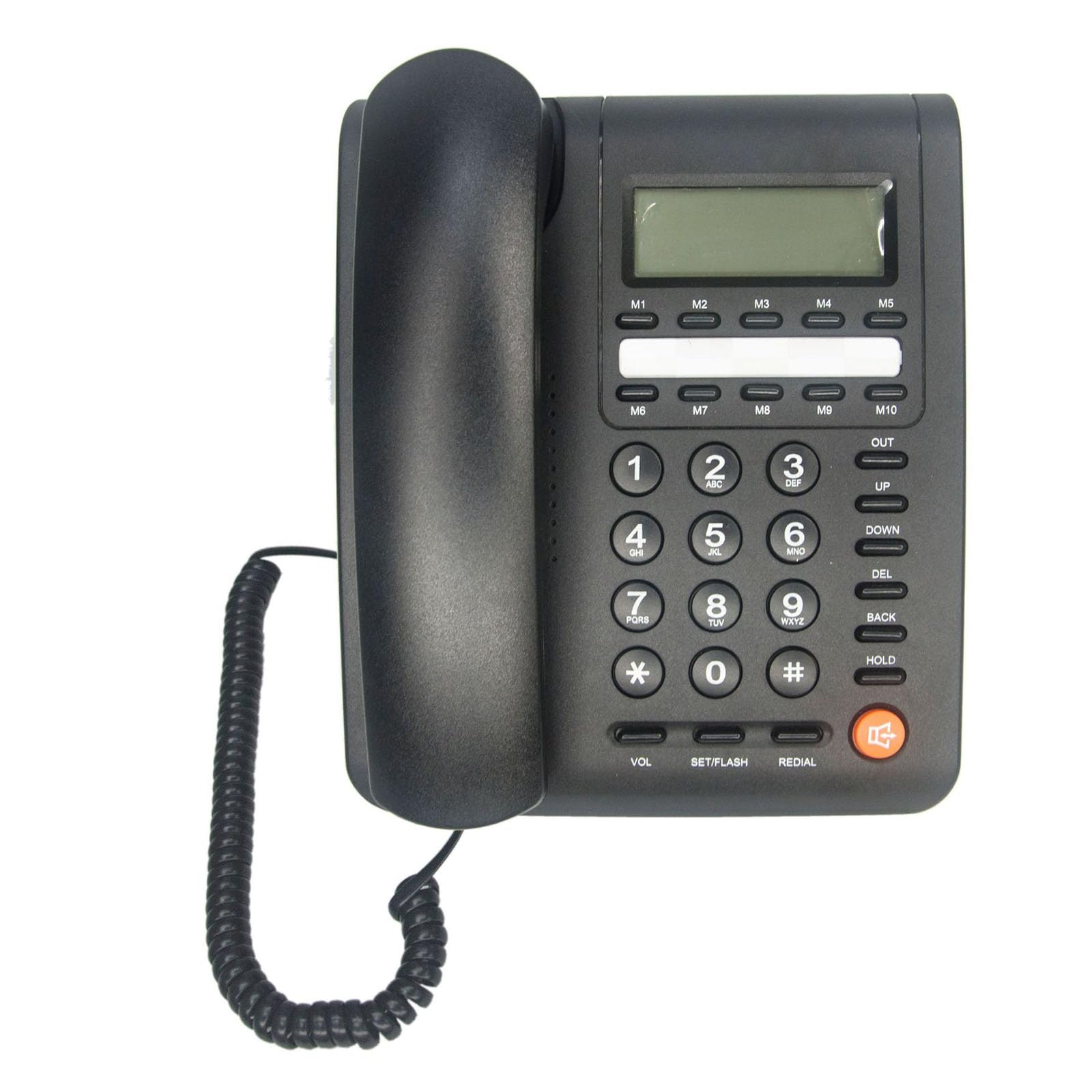 M59 Desktop Telefono con filo Casa Fisso Telefono Fisso Vivavoce Caller Identificazione Call Record