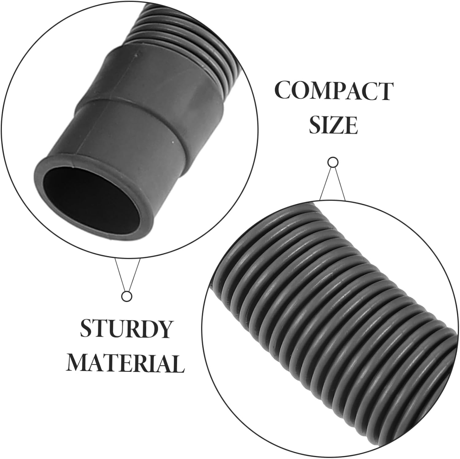 Luxshiny Easy Install Marine Drain Pipe Kit Water Hose Connector Bilge Drain Hose for Yacht Boat