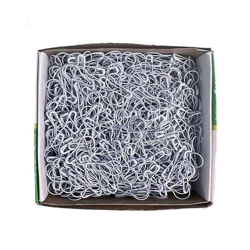 1000 alfileres de Seguridad Calabaza Plateados