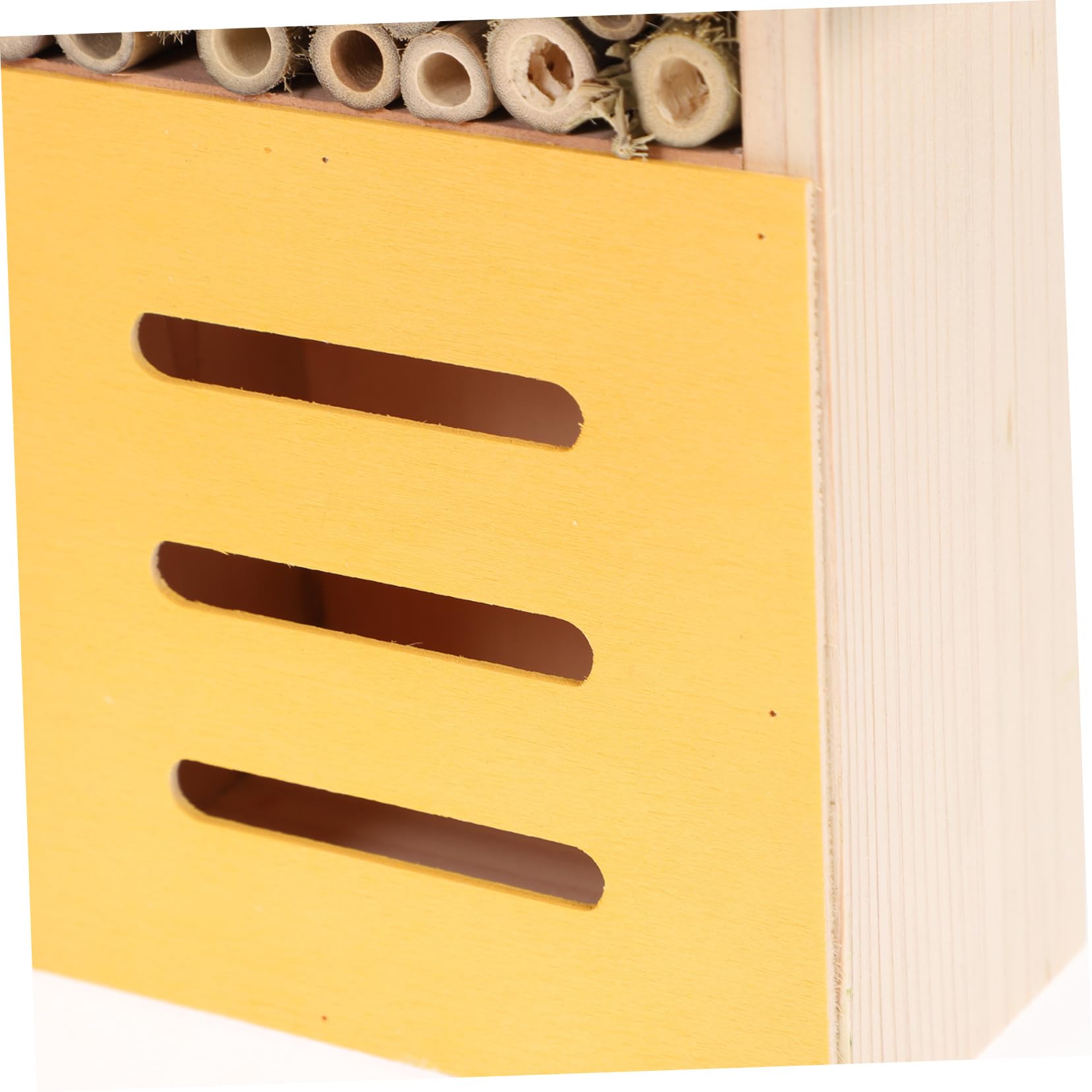 Casetta in Legno per Insetti Rifugio per Api e Ladybird Habitat Decorativo da Giardino per Allevamento di Insetti Benefici