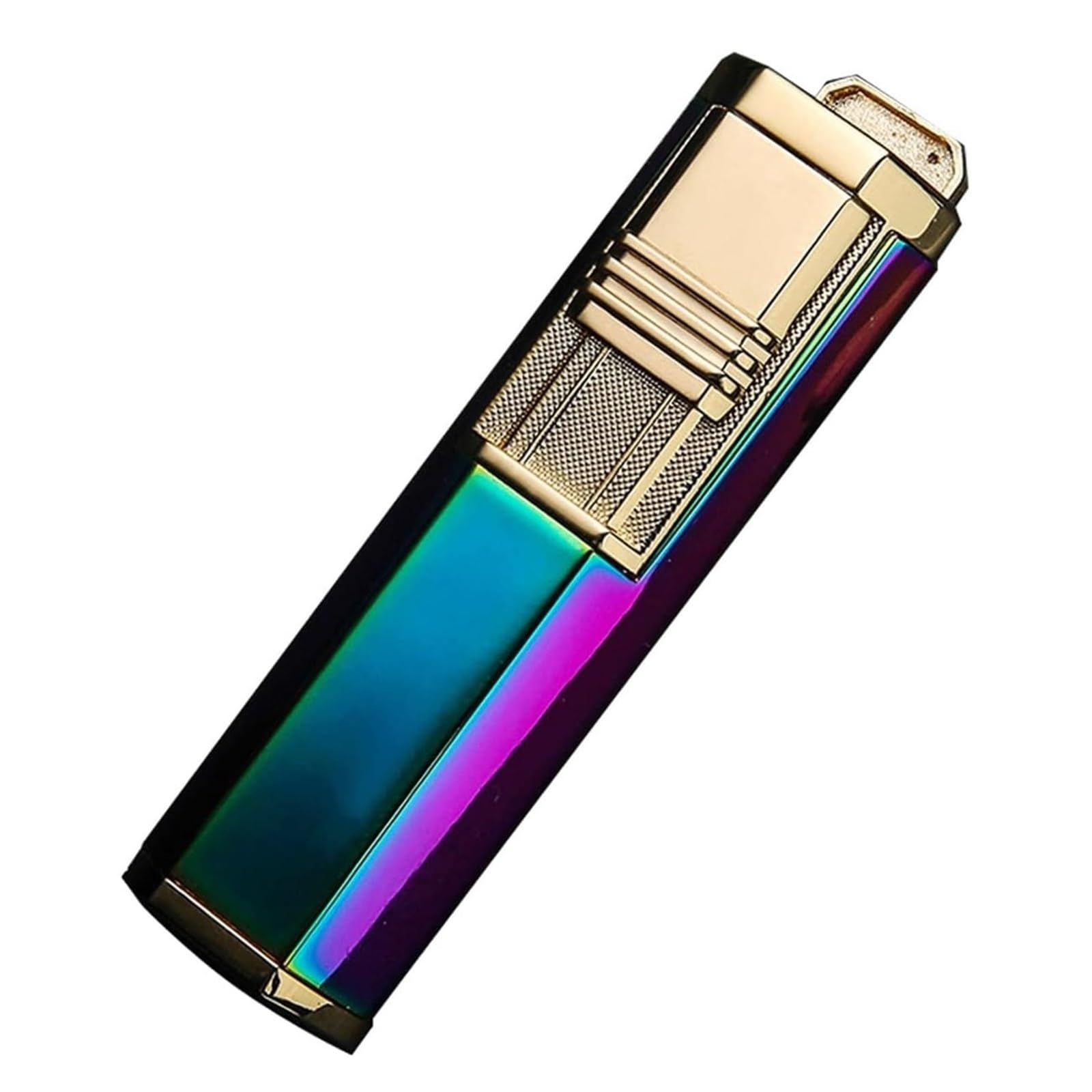 Encendedor de doble llama recargable, el regalo perfecto para hombres