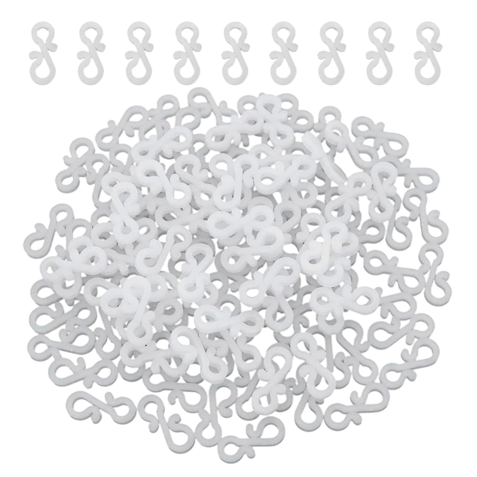 RSYHVG 60 Pcs Gutter Hooks for Outdoor String Lights Gutter Clips for Fixing Christmas Icicle Lights String Lights on Halloween Xmas Decorations Outdoor Garden Tree Window
