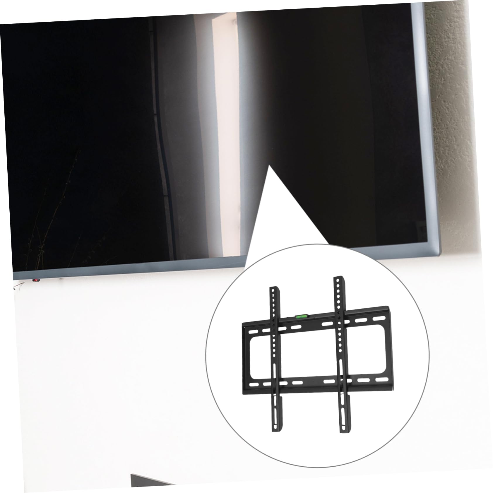 Homoyoyo Supporto Tv Da Parete Per Tv Led Lcd Da Design Salvaspazio Installazione Facile Ottimizza Lo Spazio Per Soggiorno e Camera