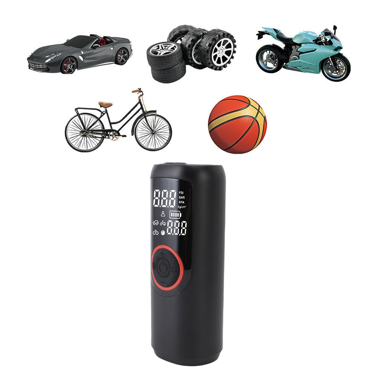 Pongnas Gonfiatore Senza Fili 150 PSI Pompa Portatile con Display