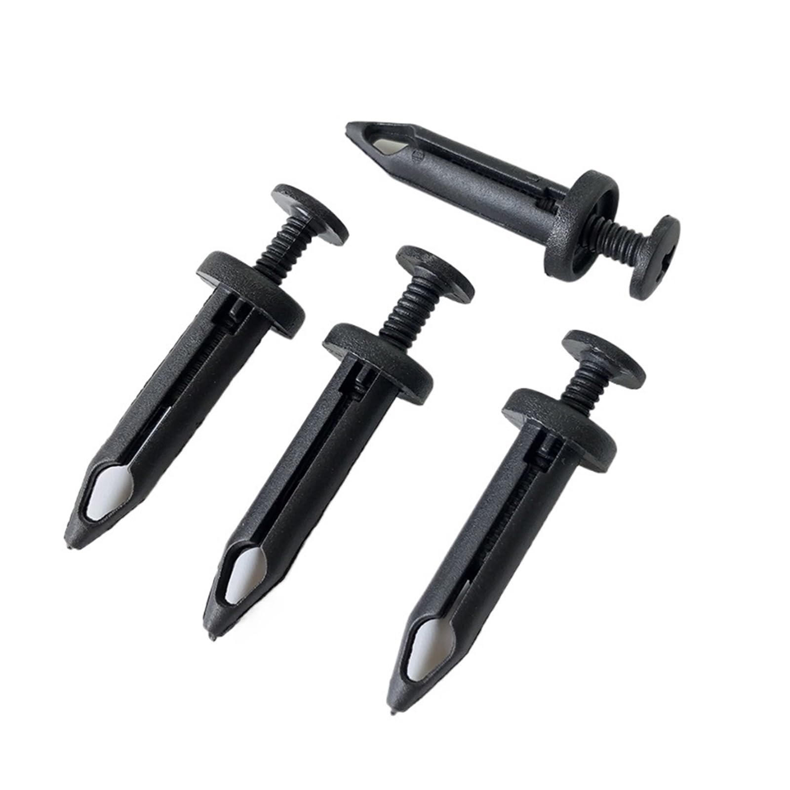 NLNKDTDPAK 40Pcs Auto Clips Plastic Push Type Rivet Retainer Fastener Bumper Pin Fit for Ford Car Fender