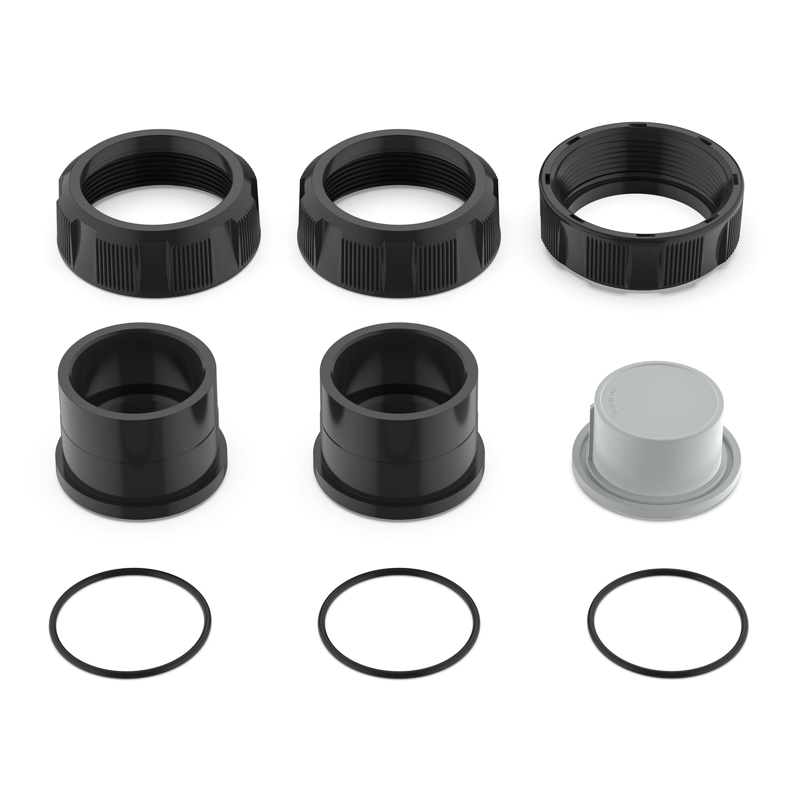 ANTOBLE R0452100 Universal Union Kit Replacement Parts for Zodiac Jandy AquaPure PLC1400 PLC700 AquaPure and Purelink 3-Port Cells Nature2 Fusion Pool and Spa Water Purification System