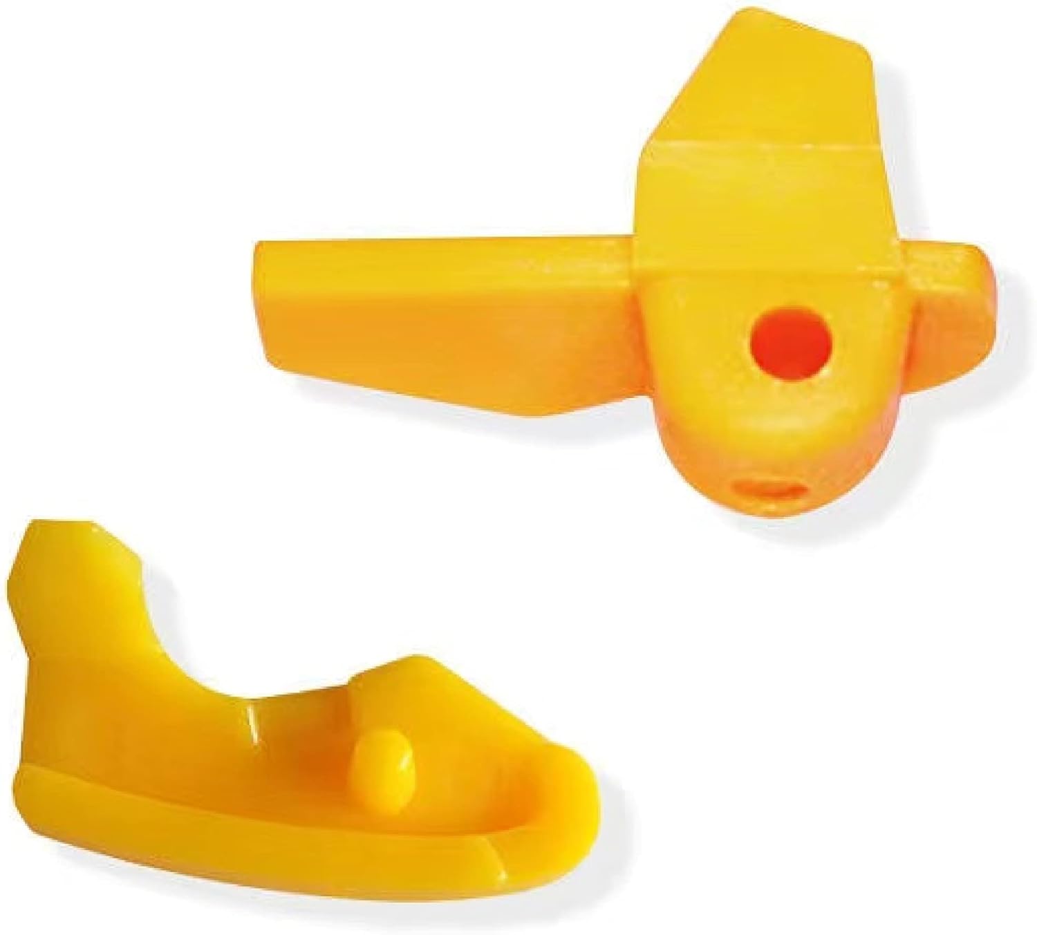 Tire Changer Plastic Insert, Tire Machine Guard, Wheel Rim Edge Protector for Mount Duck Head, Nylon Tyre Demount Fitting Head Part, 6 Front (Upper) + 6 Rear (Lower) Insert Kit/Pack, 2 Packs, 16YCM