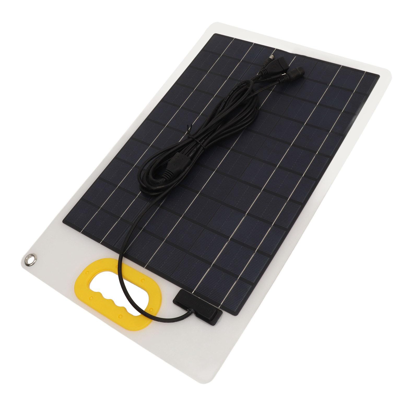 Pannello Solare Portatile da 100 W, Caricabatterie da Pannello Solare da 100 W Efficiente DC 12 V 24 V 5 A per Fotocamere, Escursioni, Telefoni Cellulari, Campeggio