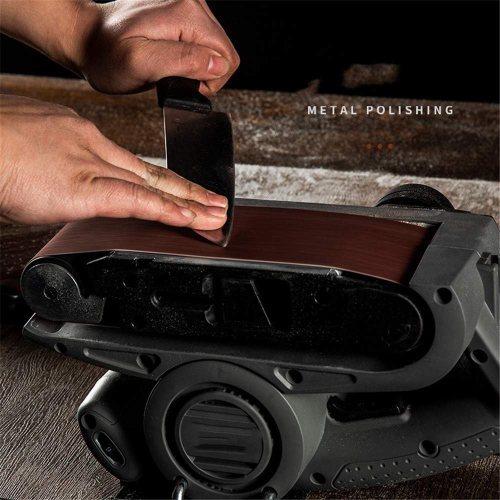 15 Nastri Abrasivi 75x510mm - Grana Mista 80/120/150/240/400 Per Levigatrici - Foto 7