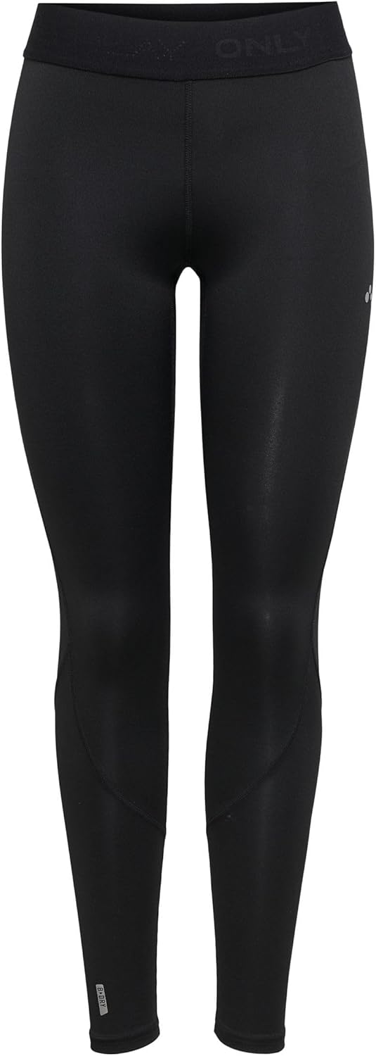 Only Play Womens Leggings Black Size L