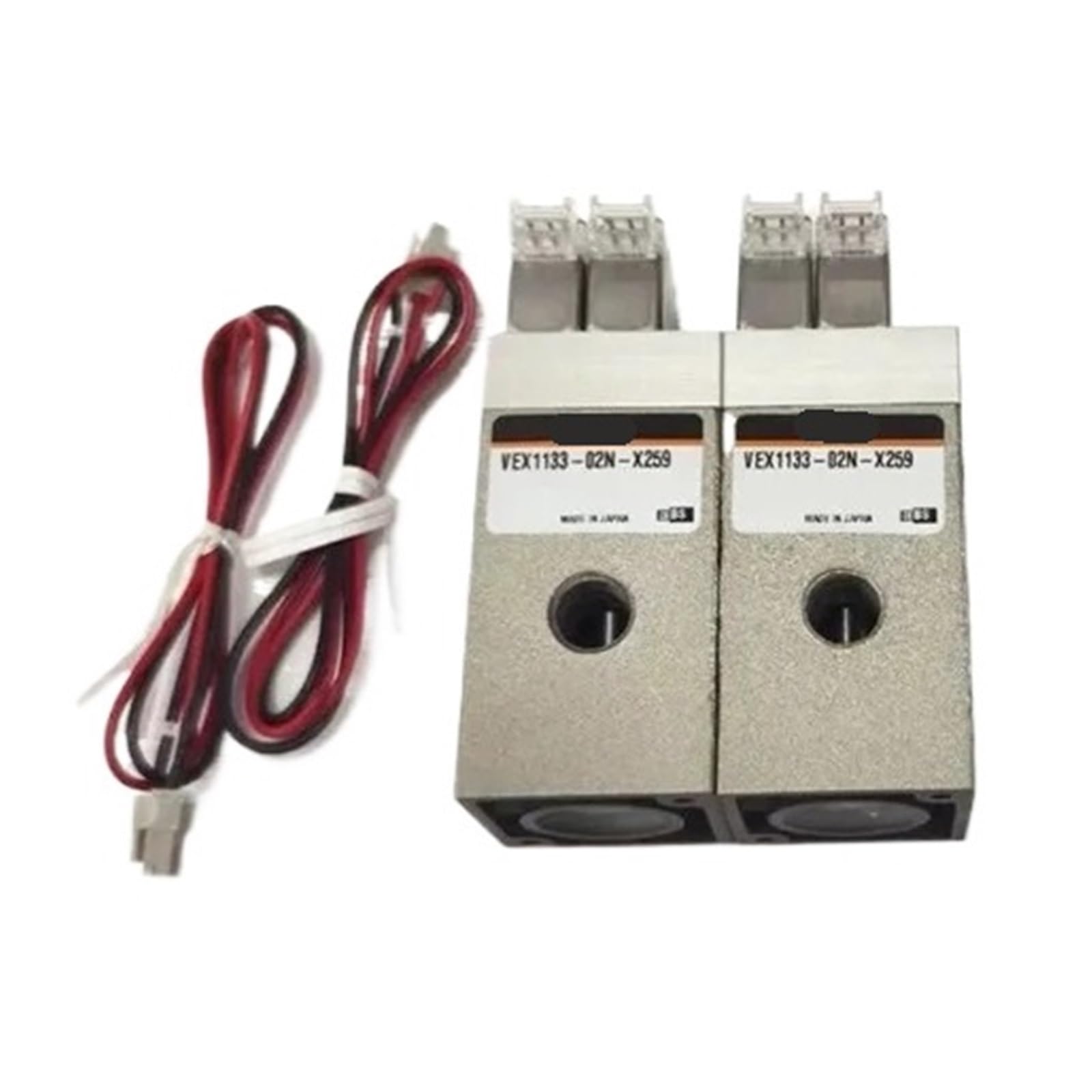 CXDFRSER 1pcs VEX1133-02N-X259 VEX1133-01N-X259 VEX1133-02N-X242 V114-5MZ V124T-5MZ Flow Electromagnetic Valve(VEX1133-01N-X259)