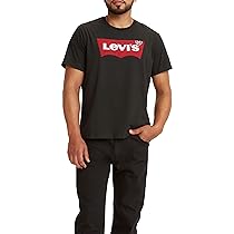 Levi’s Graphic Set-in Neck, T-Shirt Uomo, Nero (Hm Bla), XXS