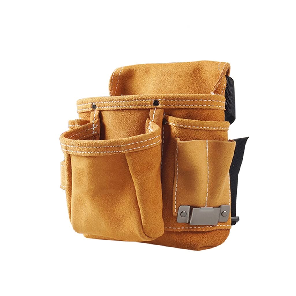 Paquete de Cintura usable Bolsa de Taladro eléctrico Tornillos Clavos Broca Piezas de Metal Herramienta de Viaje de Pesca Bolsas de Almacenamiento con cinturón