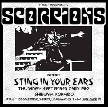 貴重SCORPIONS スコーピオンズ ライブLP 1982年渋谷公会堂 貴重SCORPIONS スコーピオンズ ライブLP 1982年渋谷公会堂
