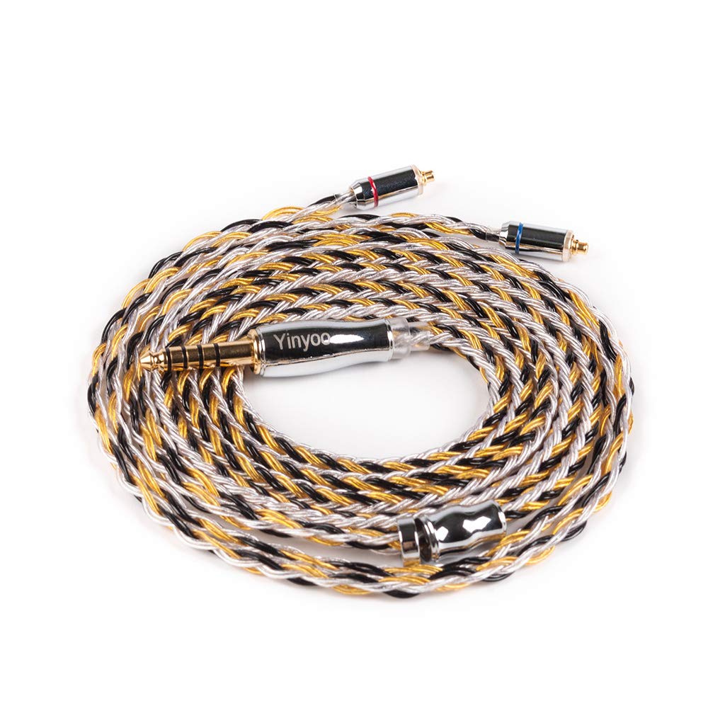 Amazon | YYX4872 イヤホンケーブル 16芯 mmcx ケーブル 4.4mm 5極