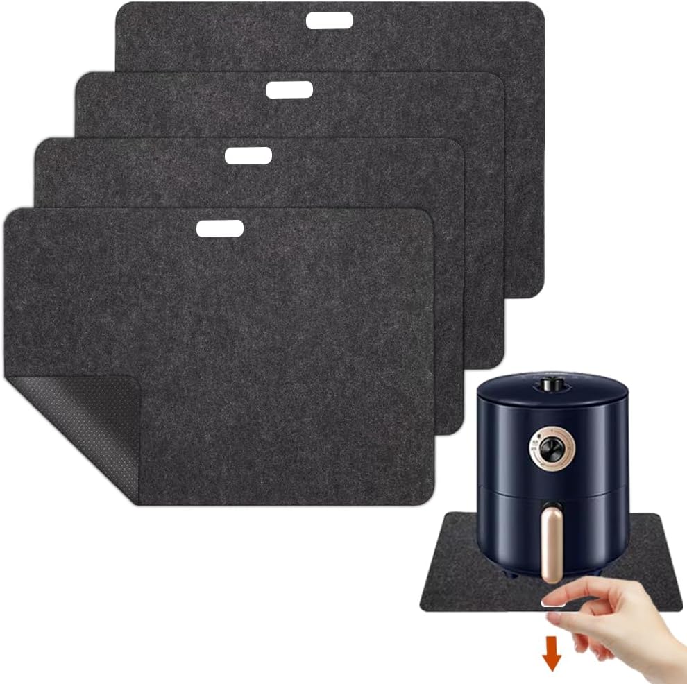 HeatResistant Kitchen Counter Mat,4PCS HeatResistant Mat,NonSlip