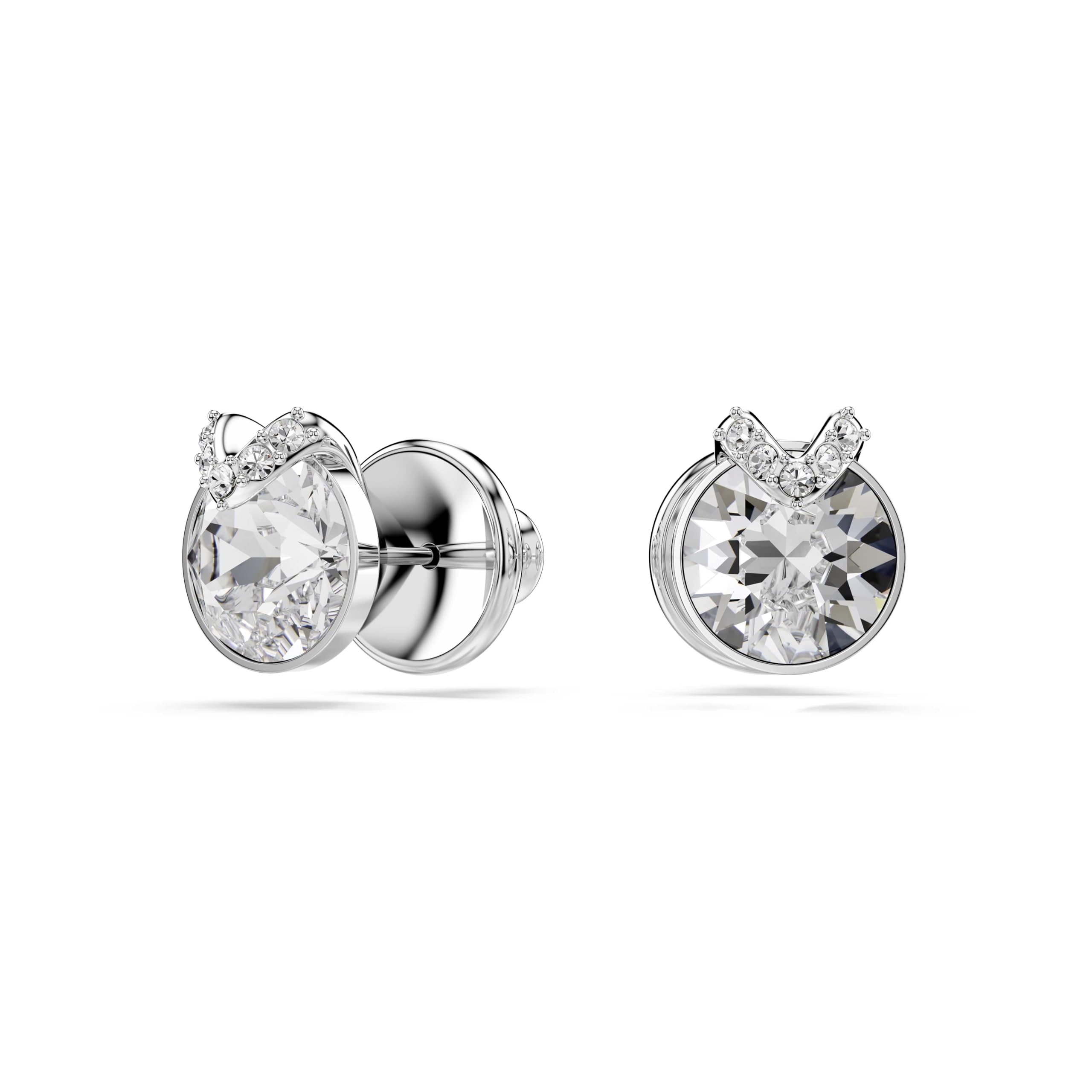 Swarovski Bella Collezione Orecchini a lobo, Taglio rotondo, Pavé