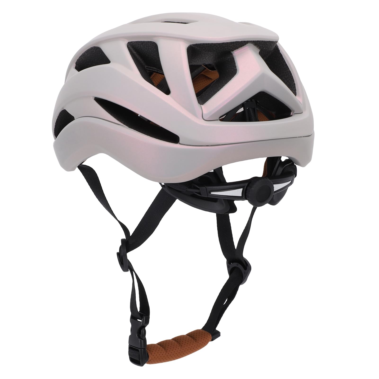 Casco de Bicicleta de Carretera, Ajuste Ligero y Ajustable (L)