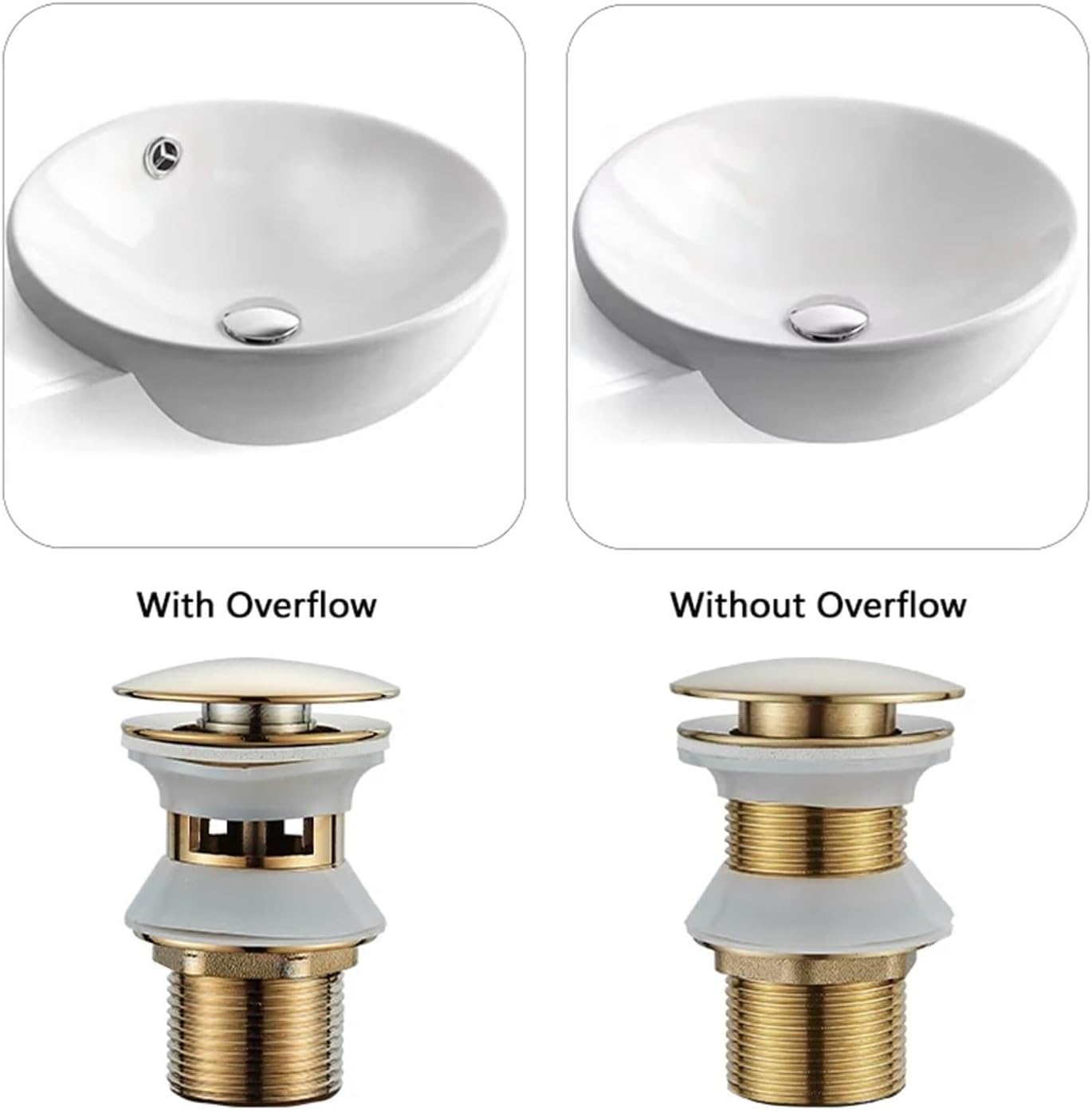 sustitución de Tapones de Fregadero Pop up, Tapón de desagüe for Lavabo de baño, tapón de desagüe emergente, Grifo for Lavabo, Accesorios de ferretería for Cocina(Chrome 1)