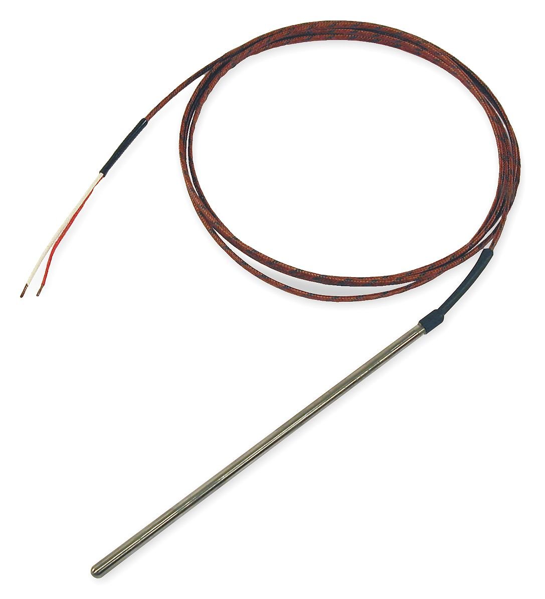 Tempco TTW00065 Thermocouple Probe, Type J, Length 6 In