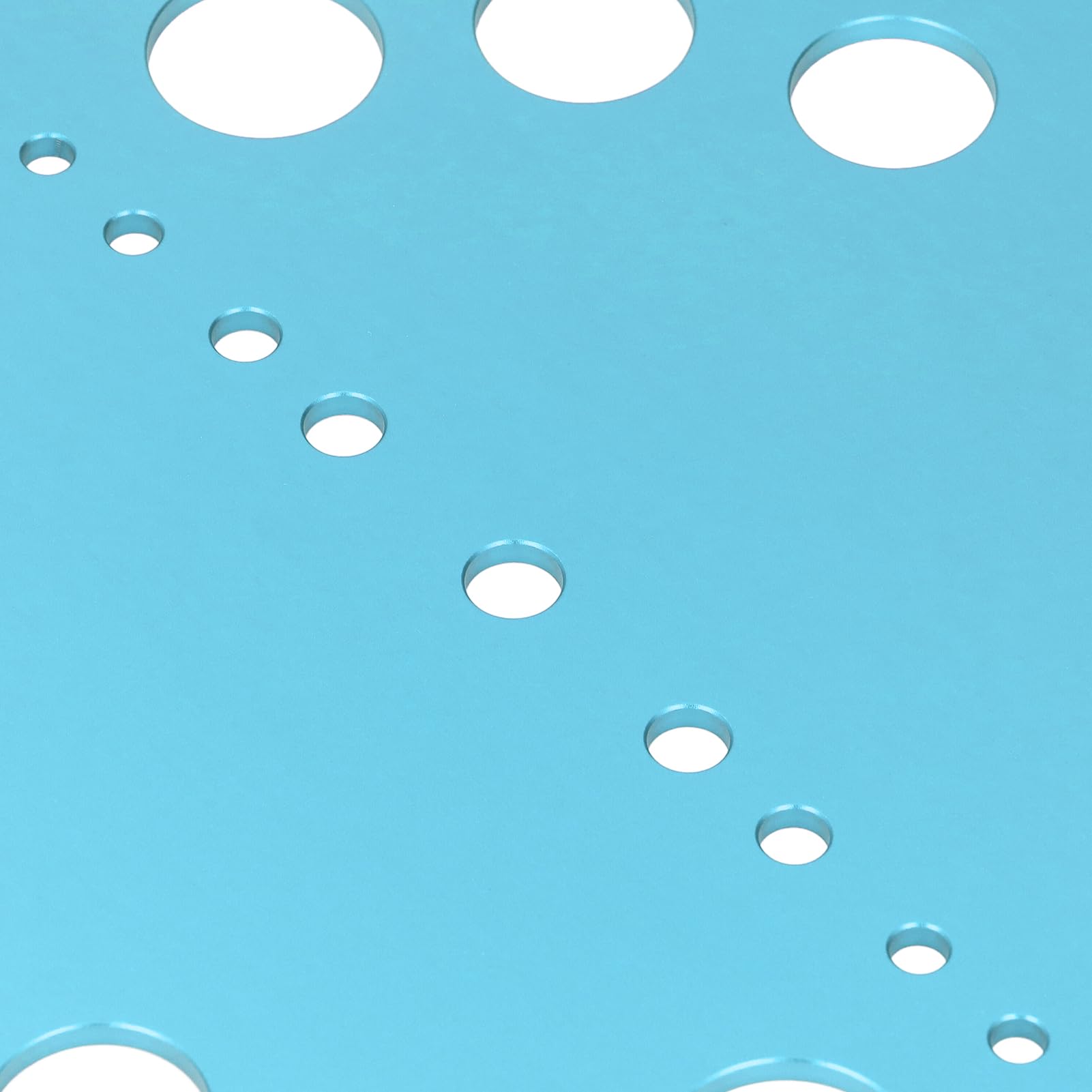 VGEBY Freediving Bottom Plate, Aluminum Alloy Dive Equipment, Wear Resistant, Improved Stability, Easy to Install, Sea Water (Blue)