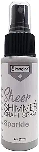 Imagine Crafts Sheer Shimmer Spritz Spray, Sparkle (Packaging May Vary)