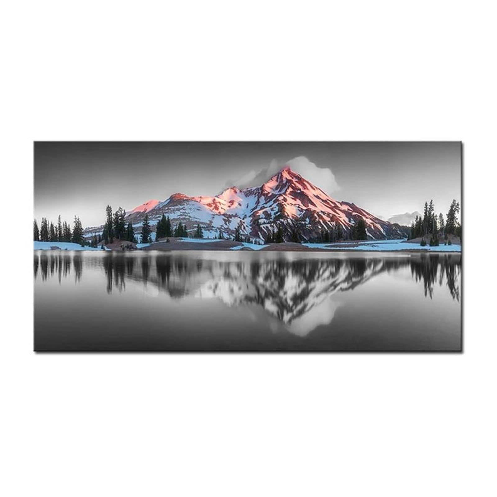 Byambd E Aesthetic Pictures Urban Architectur Landscap Posters No Fram Modern Hom Decoration Wall Art Prints Canvas Painting(,60X120cm)