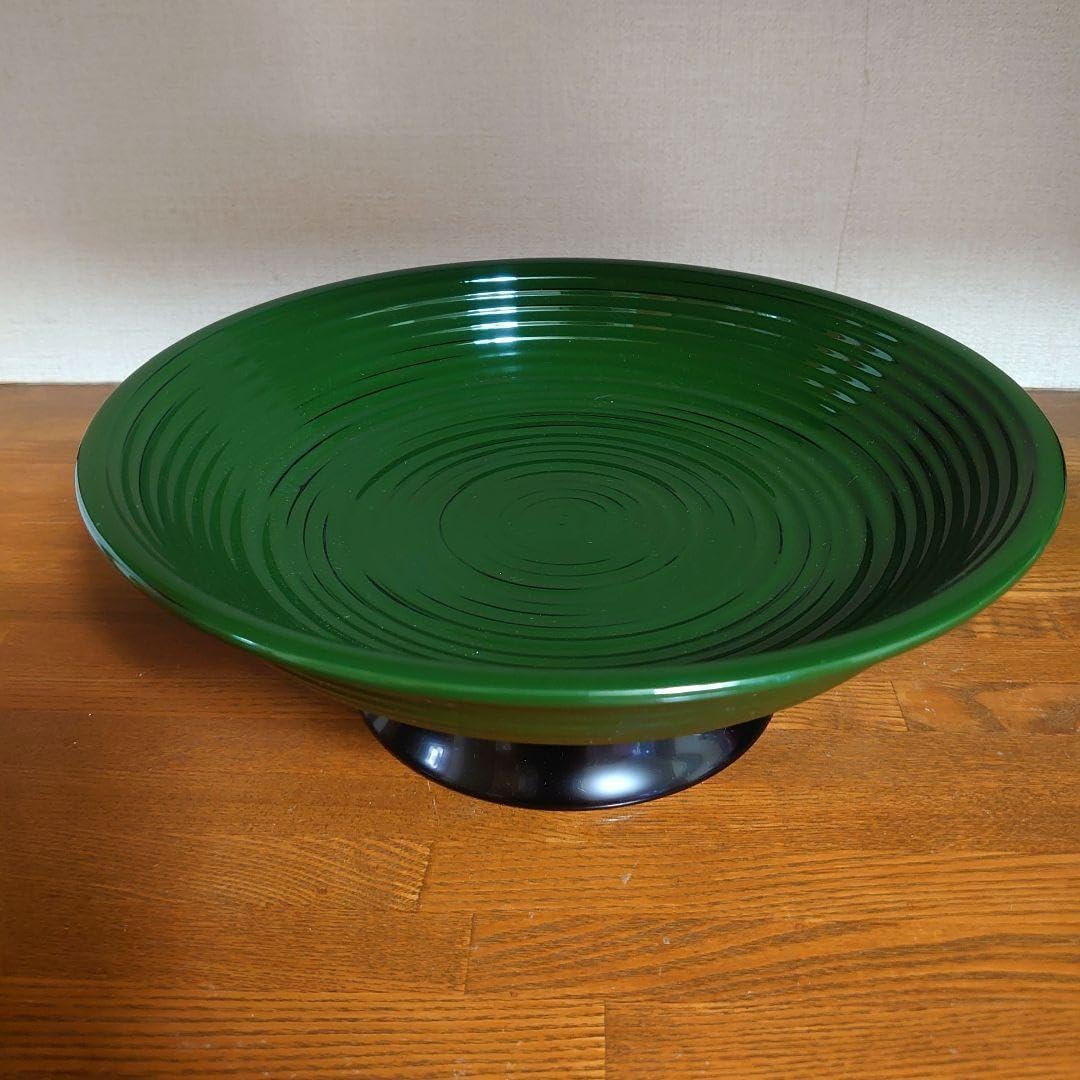 ジアン 鳩とバラと弓 グリーン アンティーク フランス ジアン 鳩とバラ