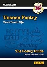 GCSE English AQA Unseen Poetry Guide - Book 1 includes Online Edition (CGP GCSE English 9-1 Revision)
