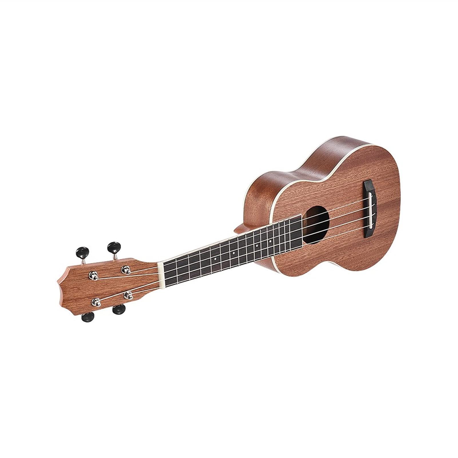 Ukulele koncertowe Początkujący Ukulele 21- calowy Zestaw Akustycznych Sopran Ukulele Zestaw Sapele Torba Do Przenoszenia Drewna Z Clip- on Cleaner