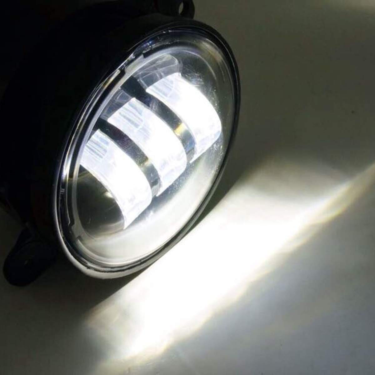 SXMA 30 W biała lampa przeciwmgielna 4 cale 12 V ~ 30 V 2 x żarówka LED Univerdal przedni zderzak lampa przeciwmgielna