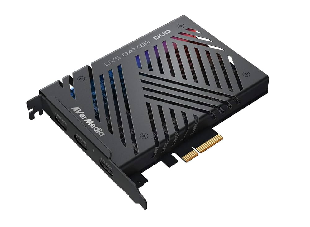 AVerMedia Live Gamer Duo - GC570D, 2 HDMI entrées, carte de