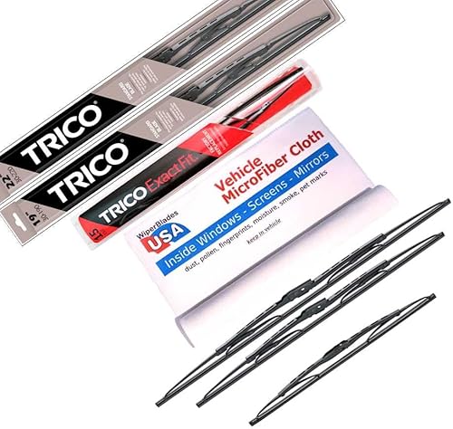 Miniatura 7 de Juego de 2 limpiaparabrisas para Subaru Outback DriverPass Trico 2016 con microfibra interior de coche