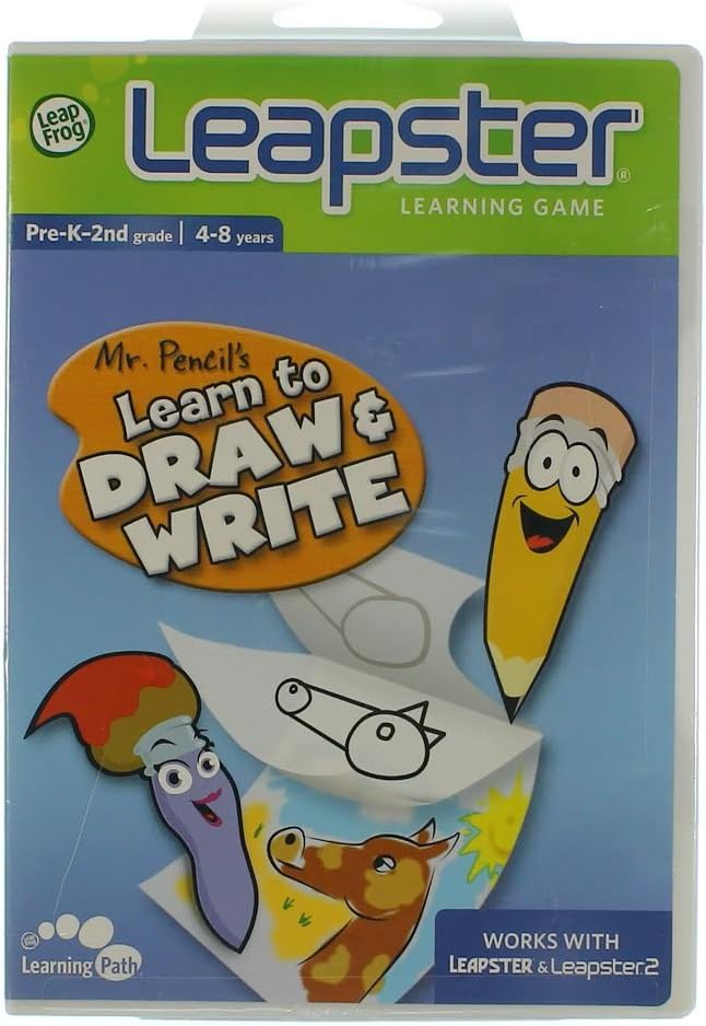 Leapster Game: Mr Pencil's Learn to Draw & Write