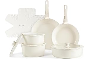 CAROTE 15-Piece Oven Safe Cookware Set