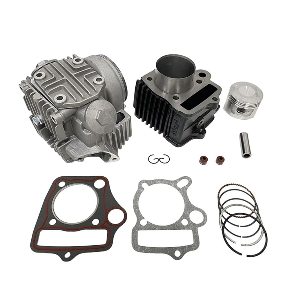 Moto Pistone Anello Kit Guarnizioni Testa Pistone Cilindro Motore Moto 50mm Per 70Cc Per ATC70 CRF70 JH70 CT70 TRX70 XR70 12251-111-730