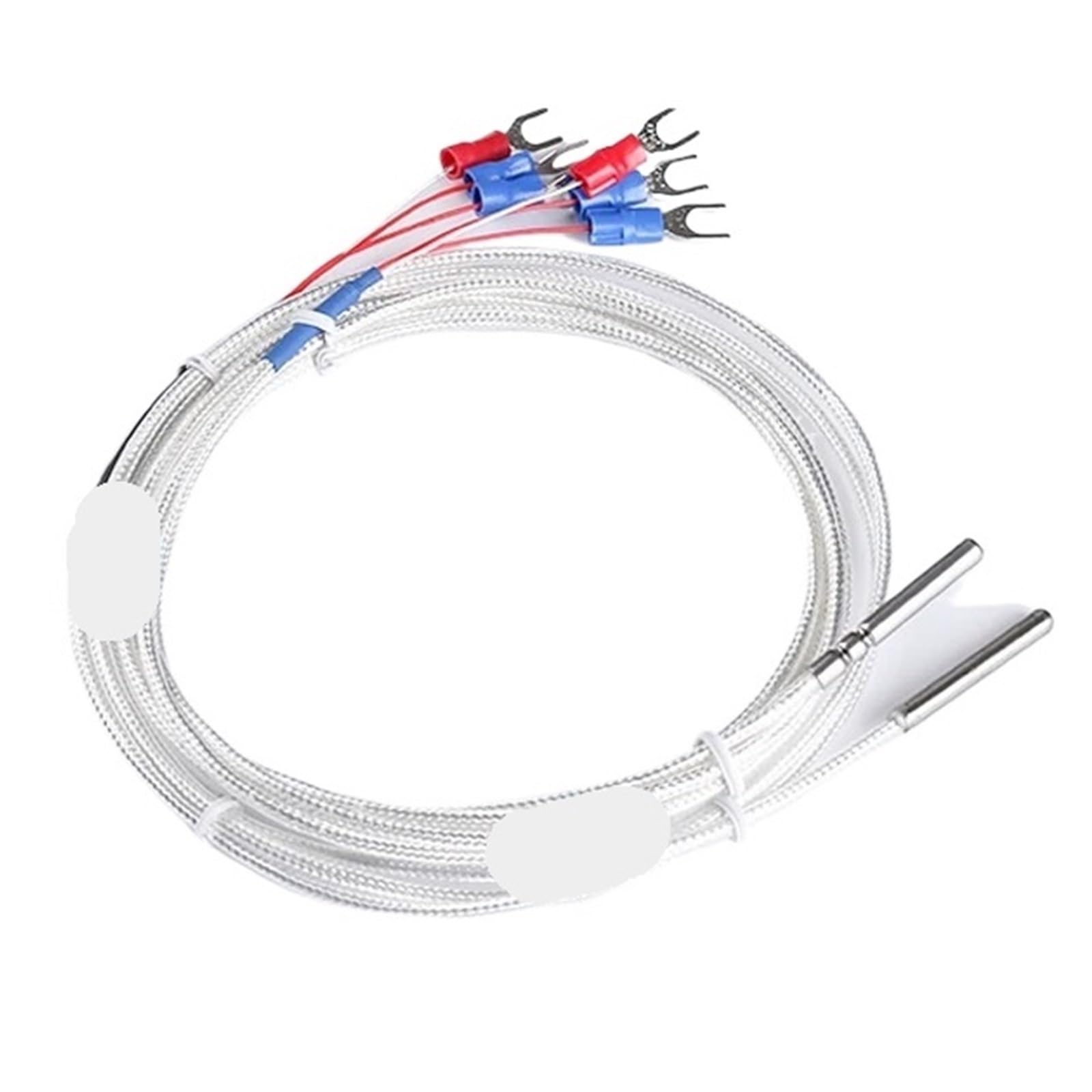 Sensor de temperatura montado en superficie Pt100, sonda impermeable, termopar, junta frontal, termistor de platino | 0.1FS 0.5m cable