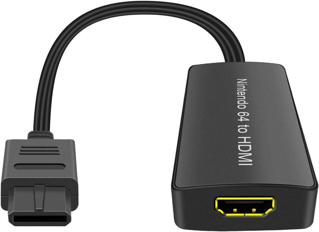 - Nintendo64 To HDMI Converter, HD Link Cable N64 To a New HDMI TV, Plug and Play, Restore Game Screen