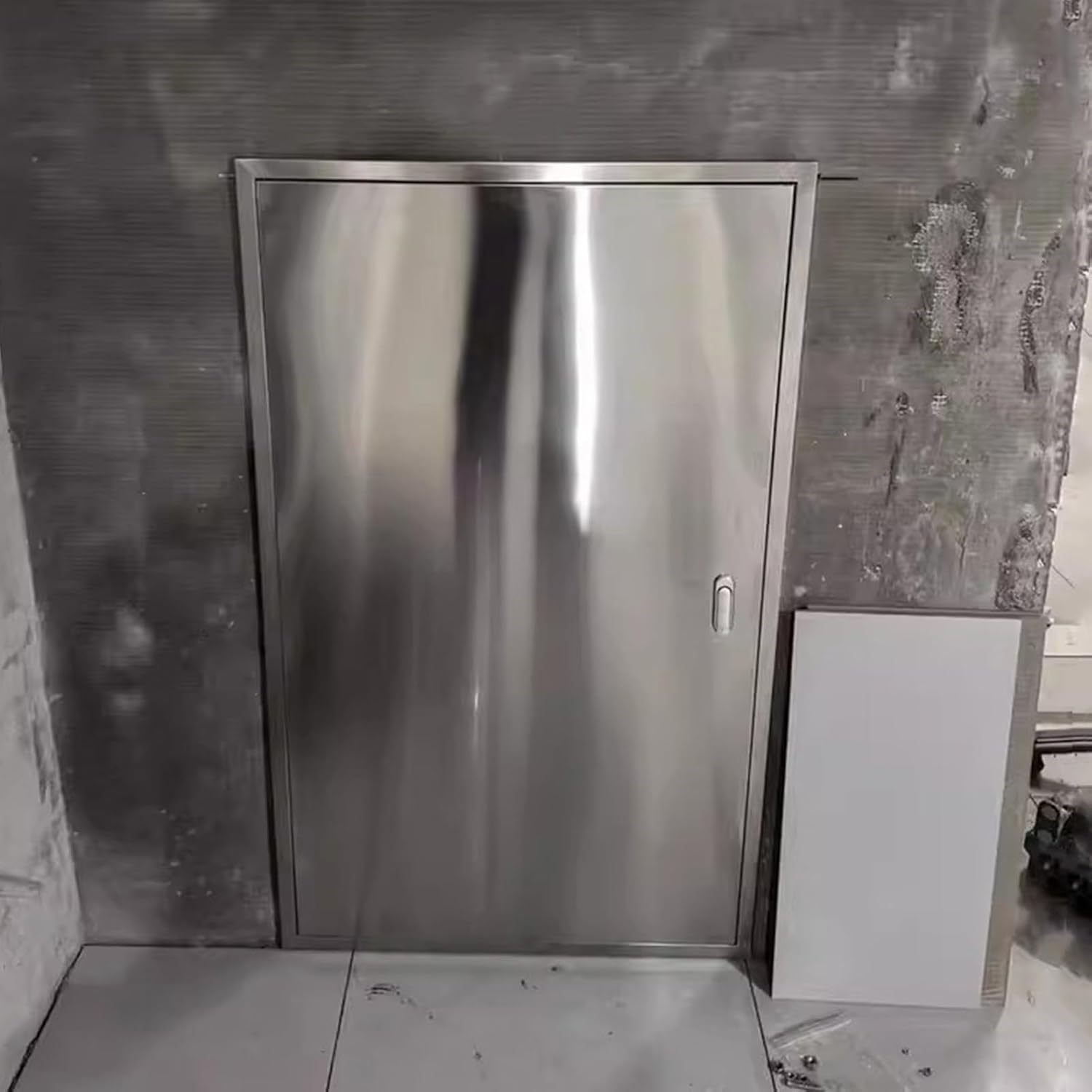 VUIKLCty Stainless Steel Cover Plate; Kitchen Barbecue Access Panel(500x500mm (20x20in))