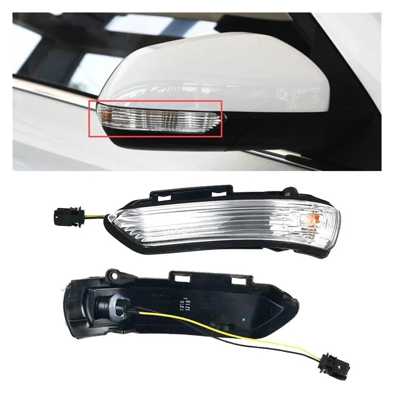 Auto Rückspiegel Blinker Seitenspiegelleuchte Spiegelblinker