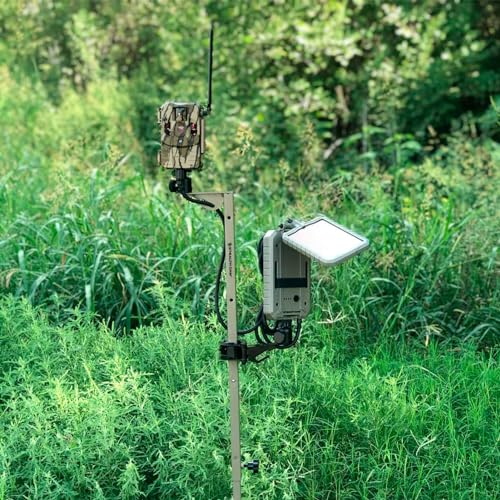 Stealth CAM Adjustable 29"-49" Expandable Height 1/4" Tripod Multi-Pivot Stable Rugged Steel Hunting Trail Camera & Solar Pak Battery Mounting Post by Stealth Cam - Image 4