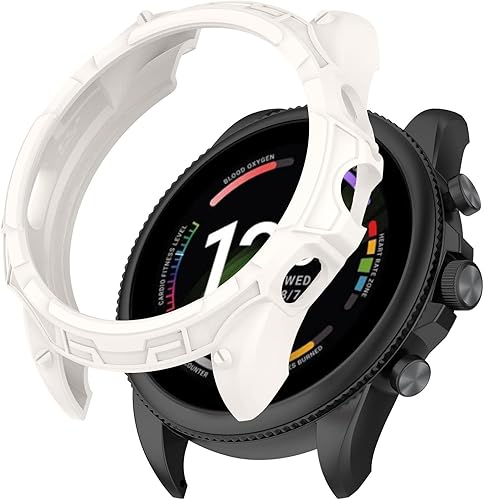 Funda para Fossil Gen 6 de 1.654 pulgadas para mujer, resistente a los arañazos, suave y duradera, cubierta protectora de TPU transparente, funda