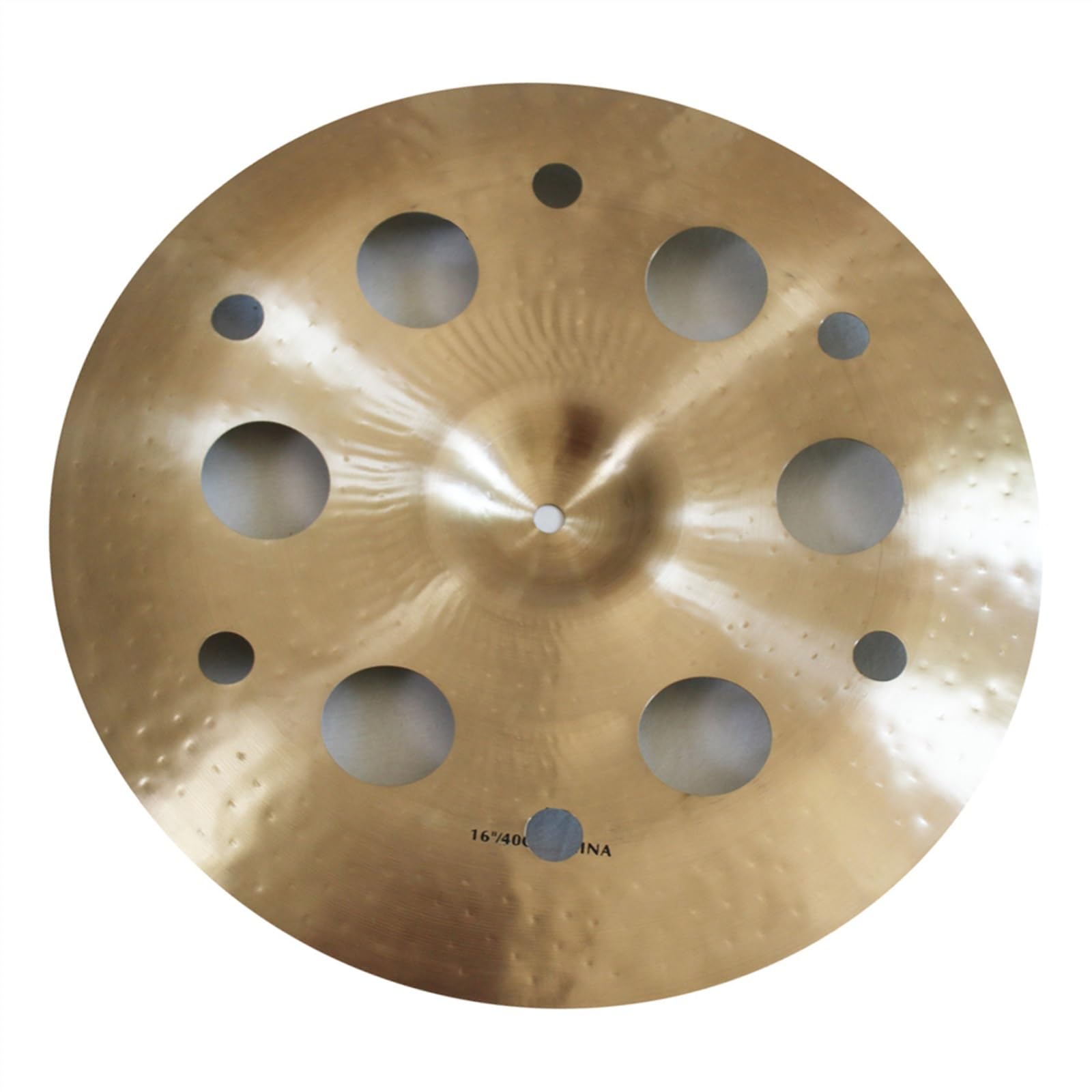 Talerz Effect 16" China Talerz Z 12 Otworami Cymbały dla początkujących