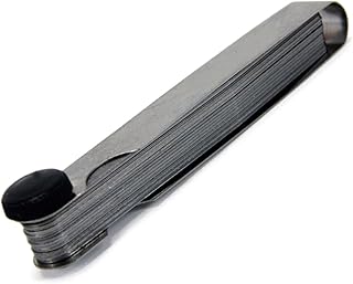 13 Blatt Abstandslehre Fühlerlehre Ventillehre Fühllehre 0,05-1,00 mm Spaltmass