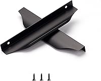 Vista 8 de Satanga Tiradores de Dedo Edge para Gabinete de Cocina, Perillas de Cajón de Perfil Bajo, Puerta, Tocador de Baño, Manijas Largas de Alacena