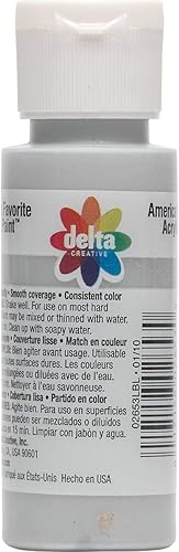 Miniatura 7 de Delta Creative Ceramcoat - Pintura acrílica metálica y perla en varios colores (2 onzas), 2604, oro metálico de 14 quilates