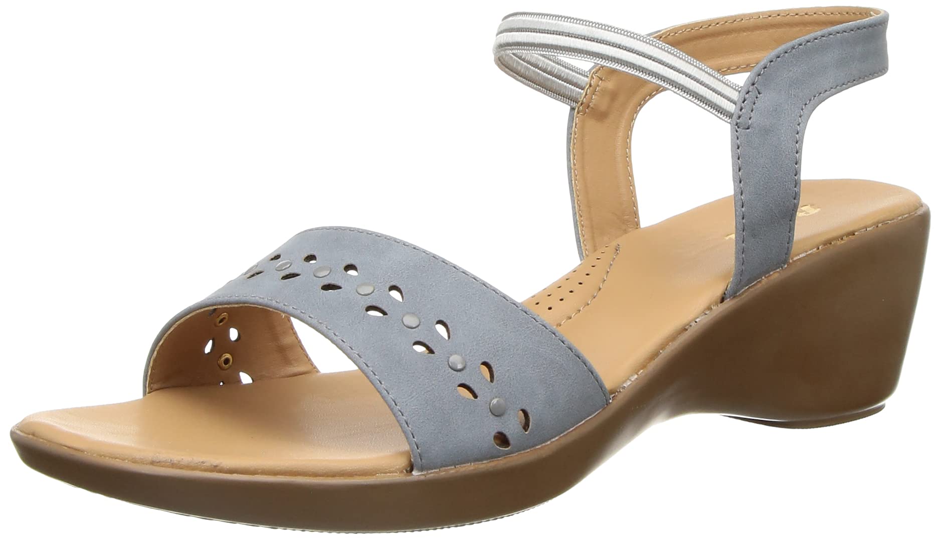 Bata Womens Angela Sandal Blue 6 Kids UK (6619925) (B08W9THSFG) Amazon Price History, Amazon Price Tracker