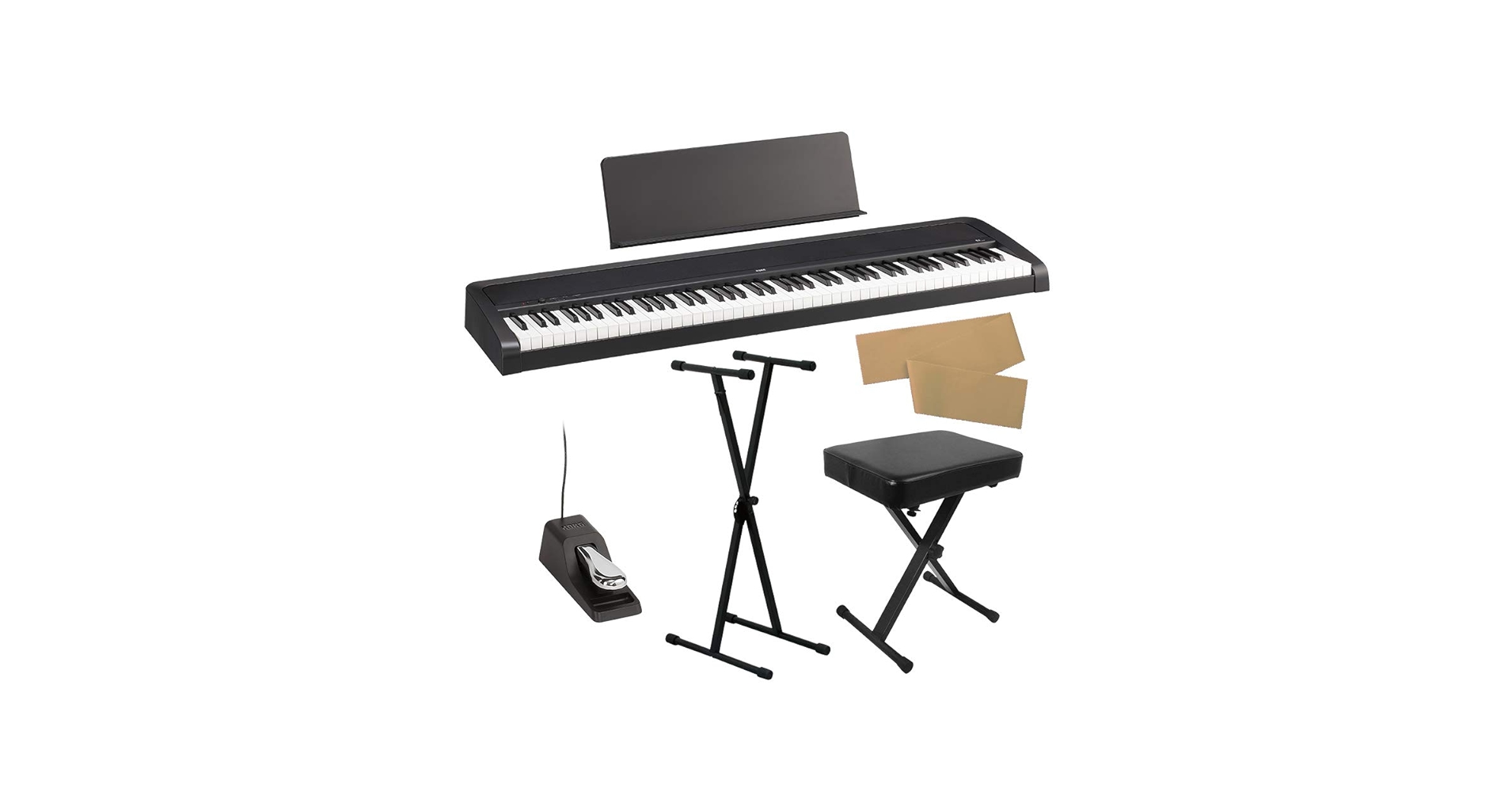 KORG コルグ 88鍵盤 電子ピアノ SP-170DX ブラック スタンド付き KORG コルグ 電子ピアノ88鍵 D1 BK ブラック 黒 スピーカーレス