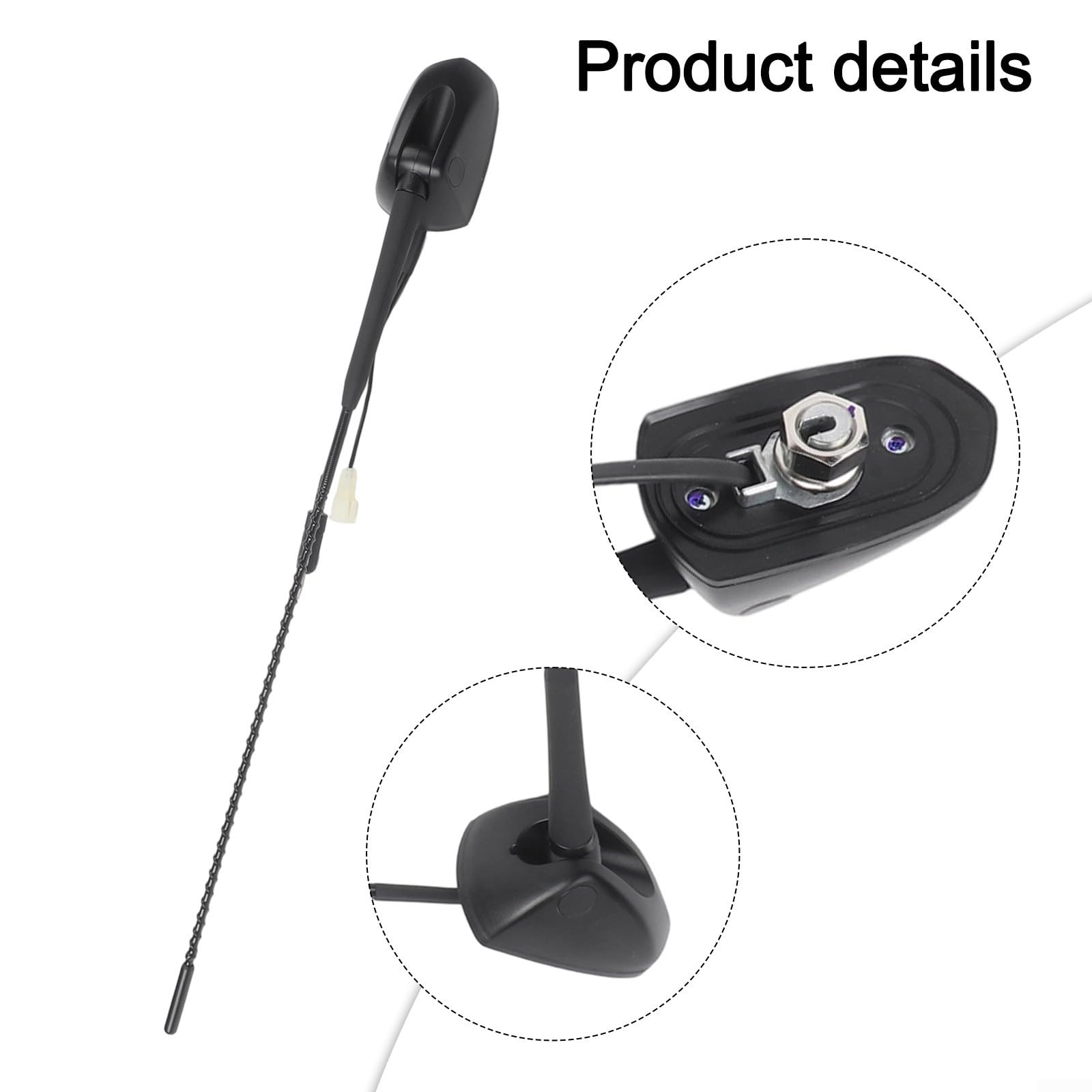 Antenne radio de toit pour ISUZU D MAX MU X 12 18 fabriquée à partir d'ABS pour plus de longévité